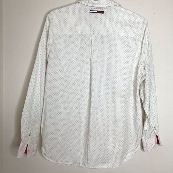 Tommy Hilfiger polka dot button‎ down shirt - Picture 7 of 8